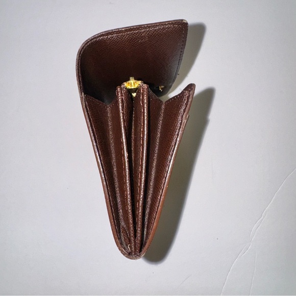 Authentic Louis Vuitton Sarah Wallet Brown Damier Eben. CA0030. Spain (2000) - Picture 8 of 13